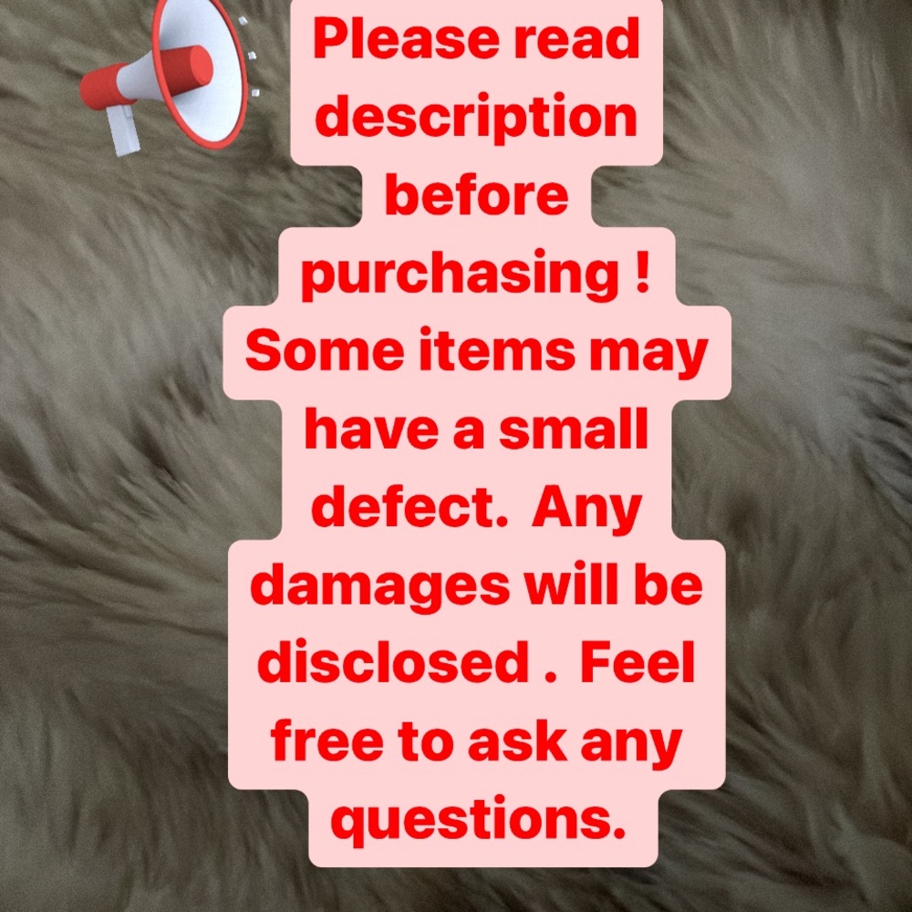 Please read description of the item you are purchasing!